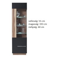 Morella MR2L - vitrines szekrény